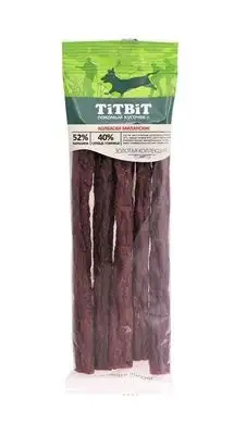 Купить titbit Золотая коллекция лакомство для собак колбаски Миланские 