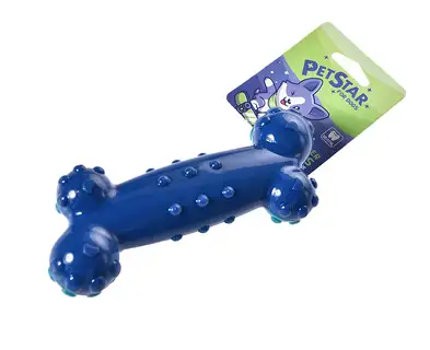 Купить petstar игрушка для собак КОСТОЧКА ДВОЙНАЯ РЕЗИНОВАЯ термопластичная резина 