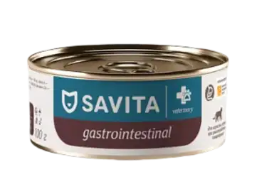 SAVITA vet Gastrointestinal консервы для взрослых кошек при расстройствах пищеварения