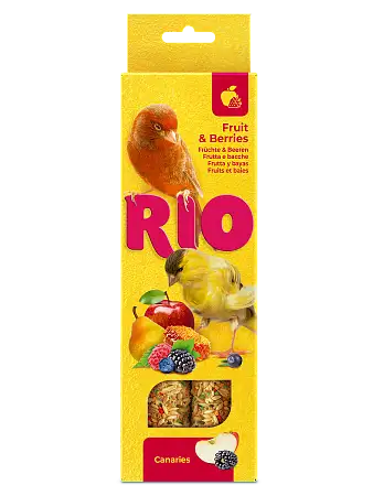 Купить Рио лакомство Палочки для канареек с фруктами и ягодами