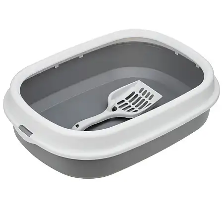 Купить Лоток для кошек ЛЯ-МУРР с низким бортом + подарок (совок) смоки