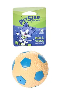 Pet Star Игрушка для собак Мяч футбольный 