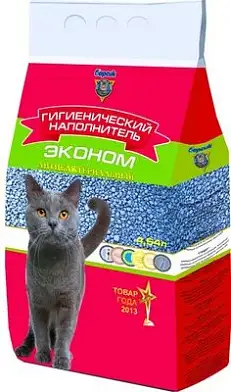 Барсик наполнитель для кошек впитывающий «Эконом»